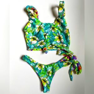 Moana Bikini Disco Donut Reversible Set XS